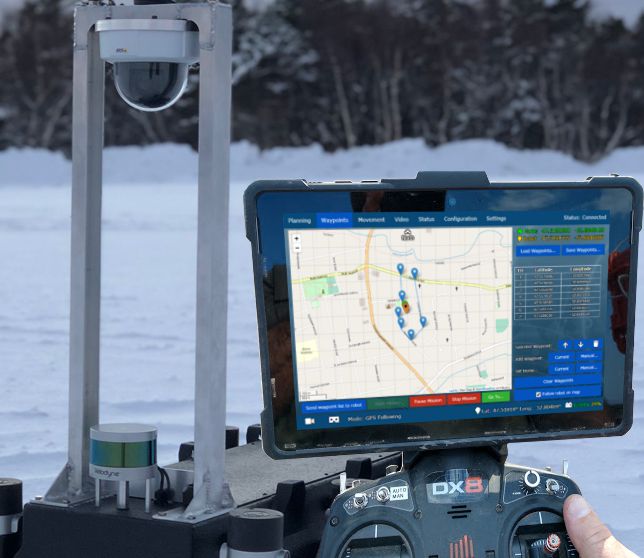 hands holding Nanuk controller